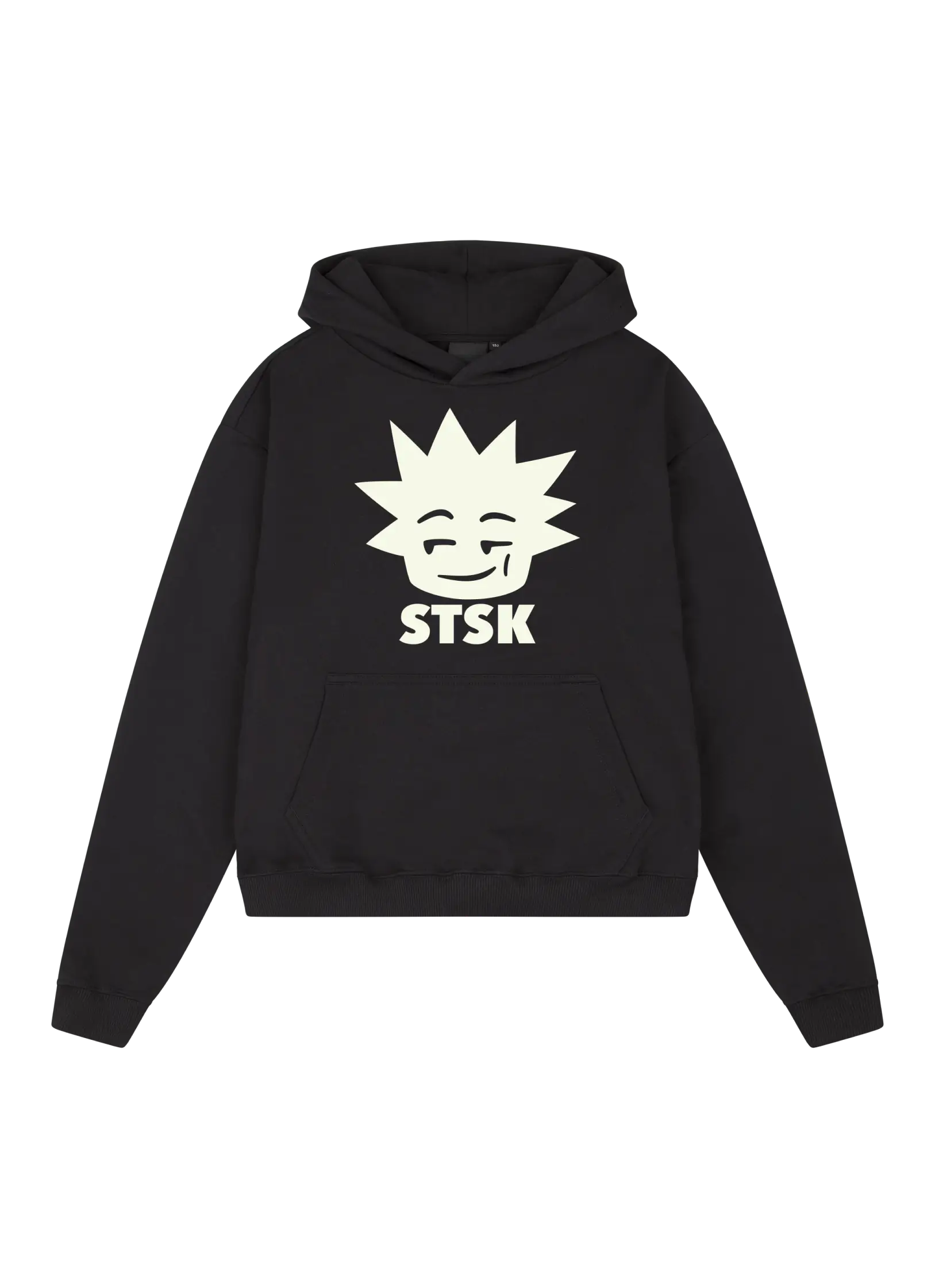 STSK Oversized Hoodie Schwarz