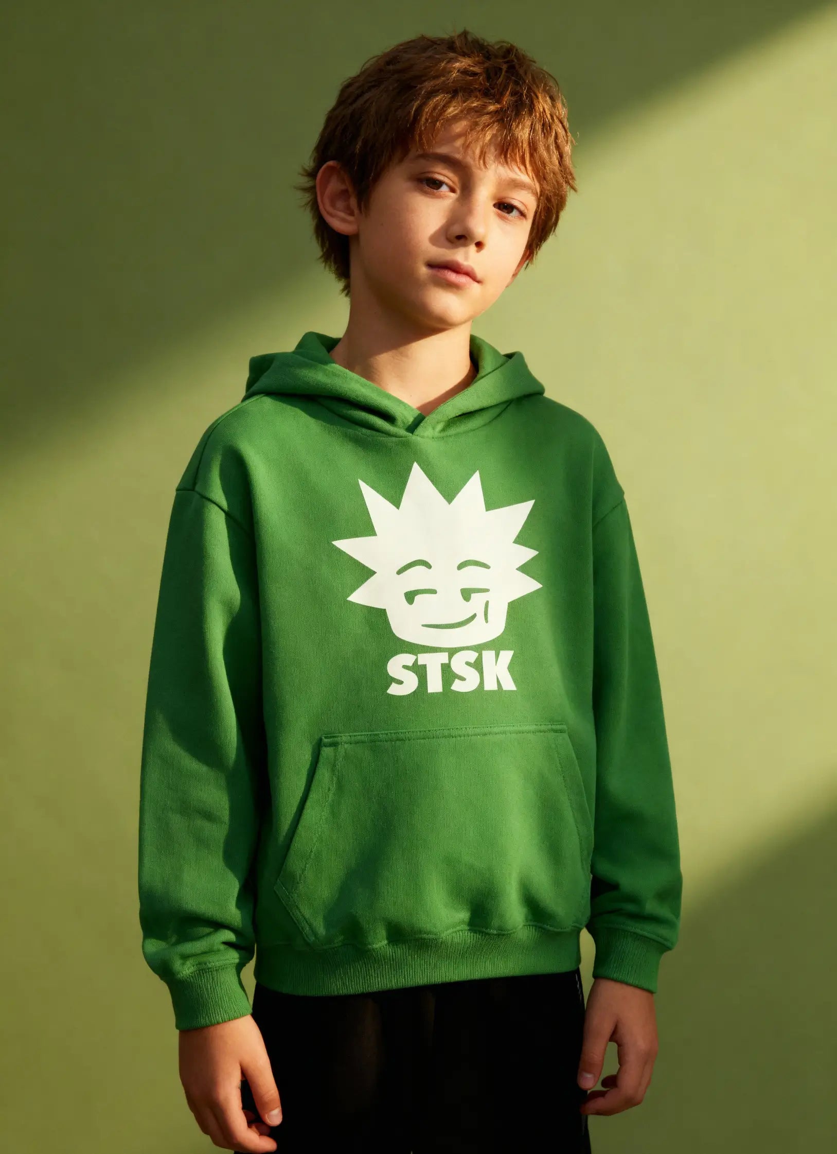 STSK Oversized Hoodie Grün