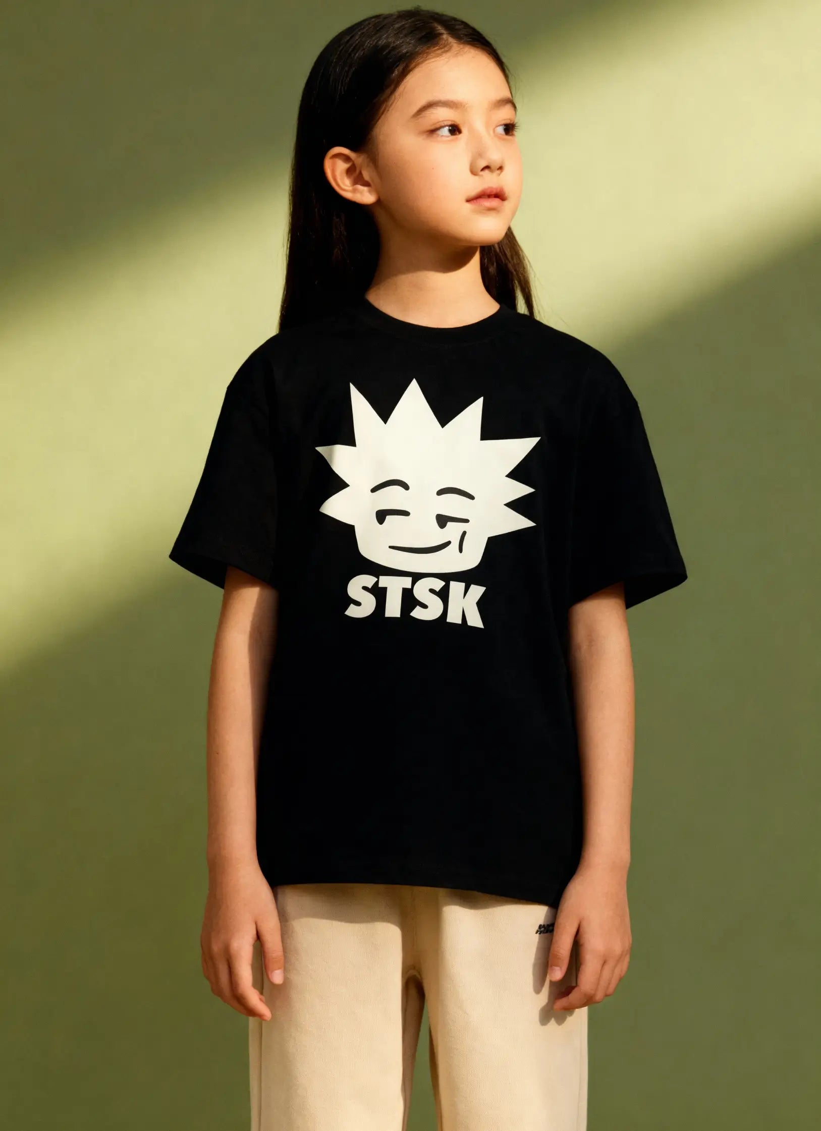 STSK Oversized T-Shirt Schwarz