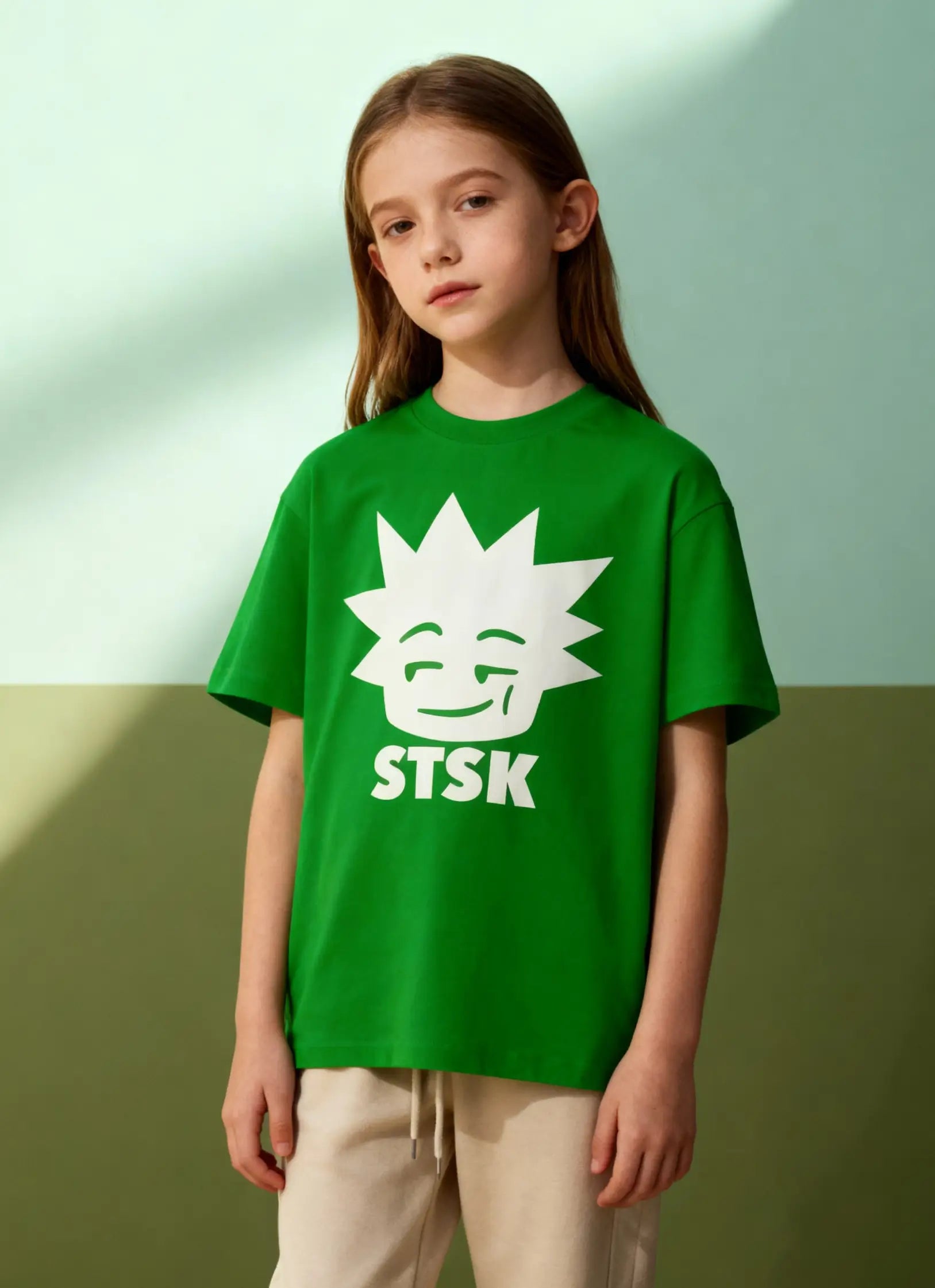 STSK Oversized T-Shirt Grün